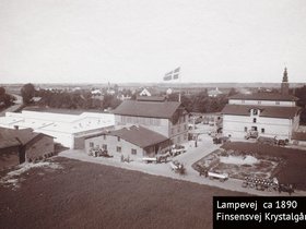 Bryggeriet på Lampevej (fra 1906 Finsensvej) ca. 1890.jpg